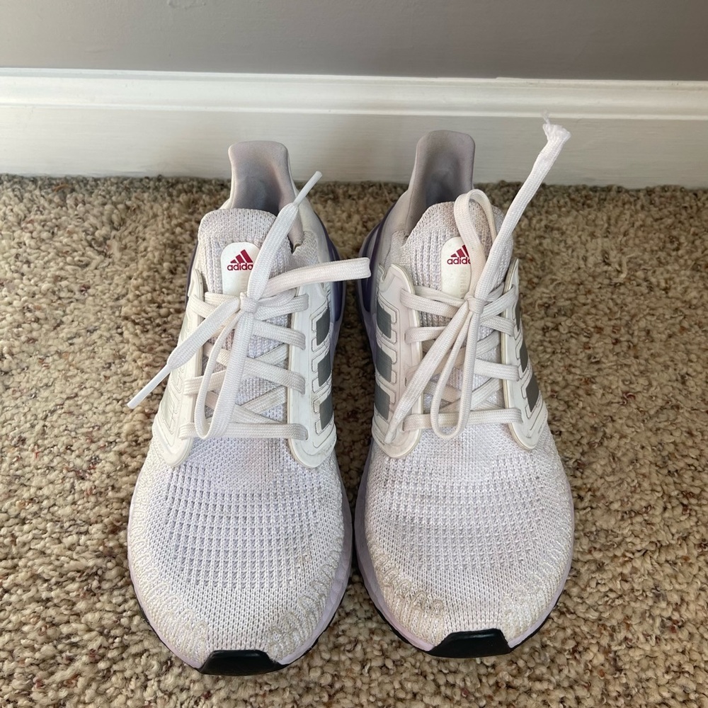 Adidas Ultraboost 20 Purple Tint Sneakers - Picture 2 of 5
